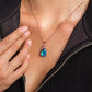 Aquamarine Entwined Pendant