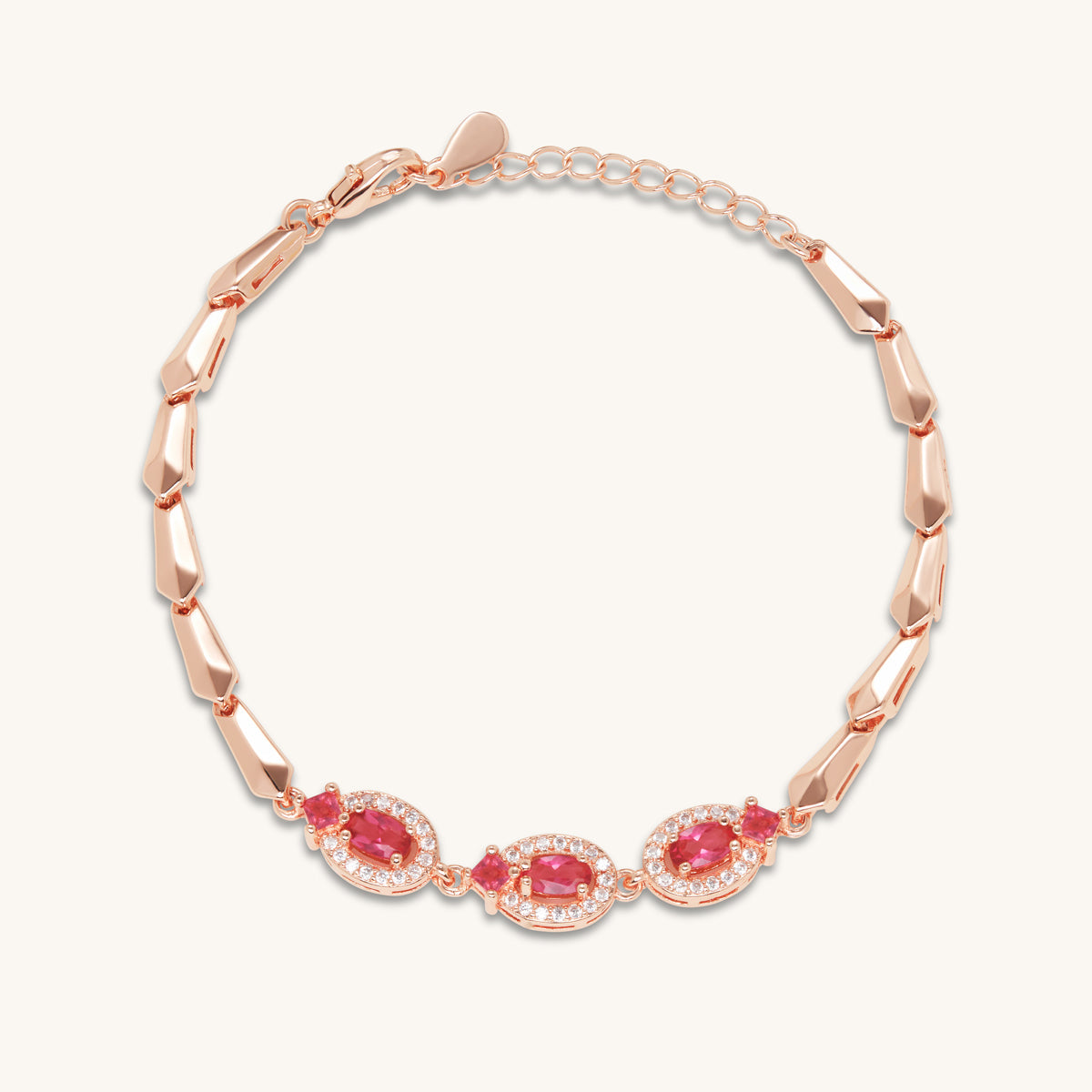 Ruby Luster Bracelet
