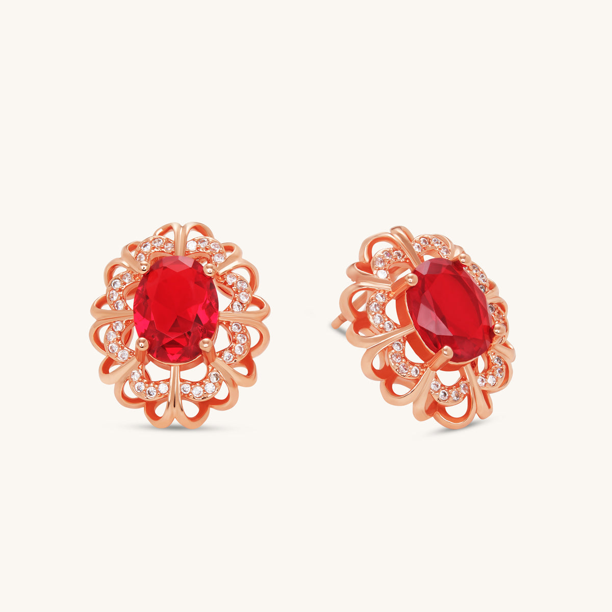 Ruby Saffra Studs