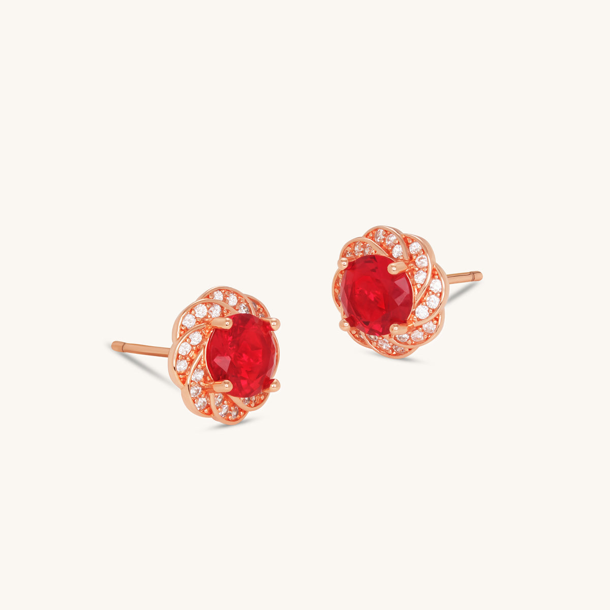 Ruby Bloom Studs