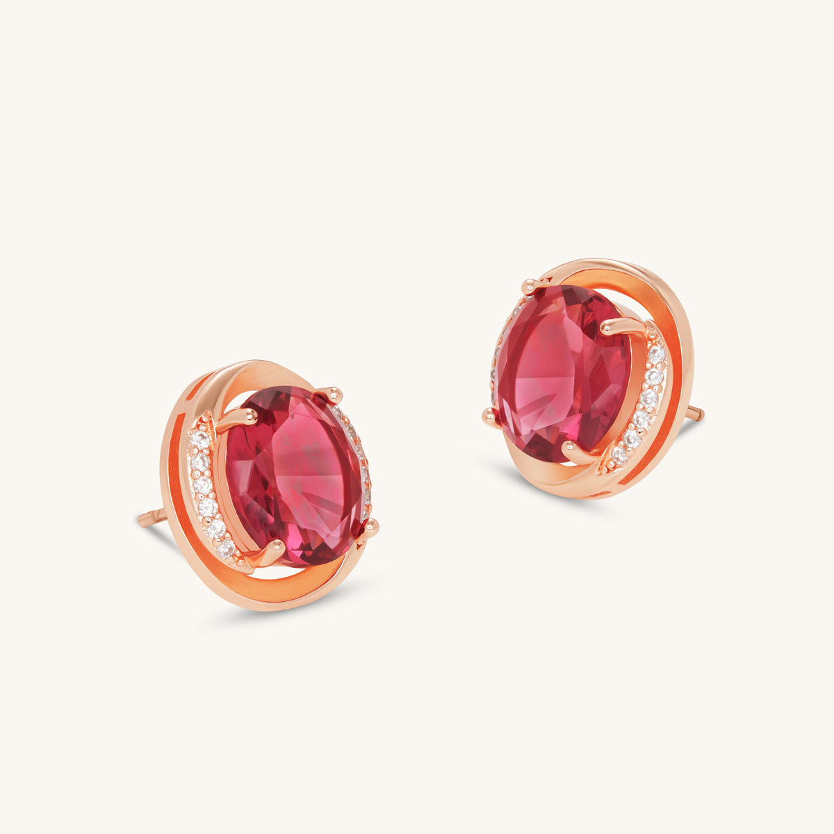 Ruby Bruche Studs