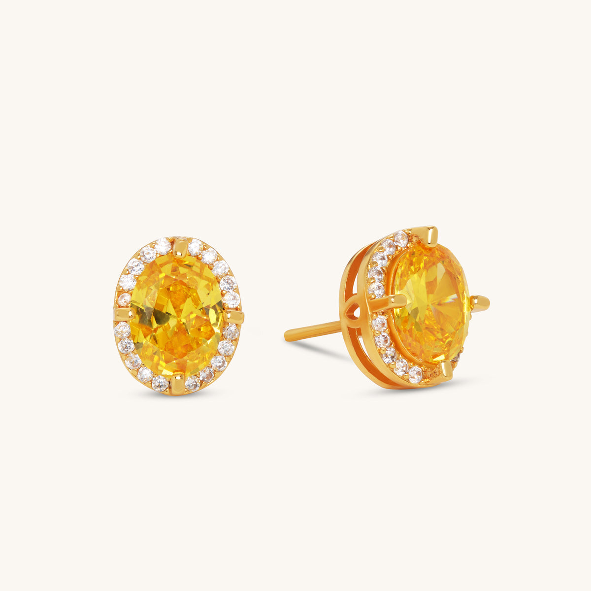 Citrine Aria Studs