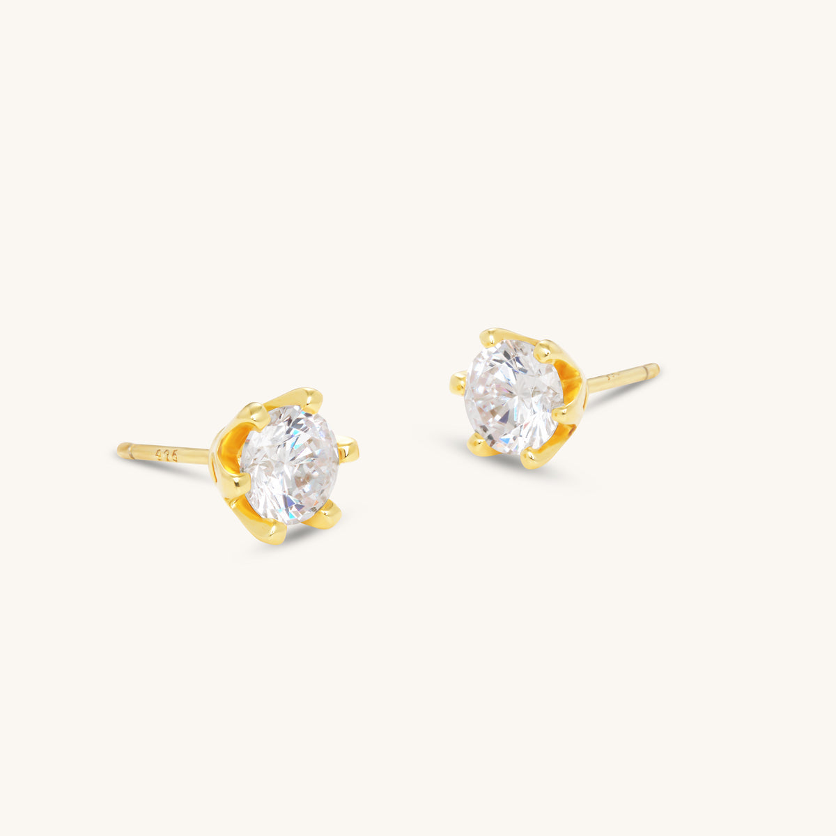 Diamond Hexa Studs