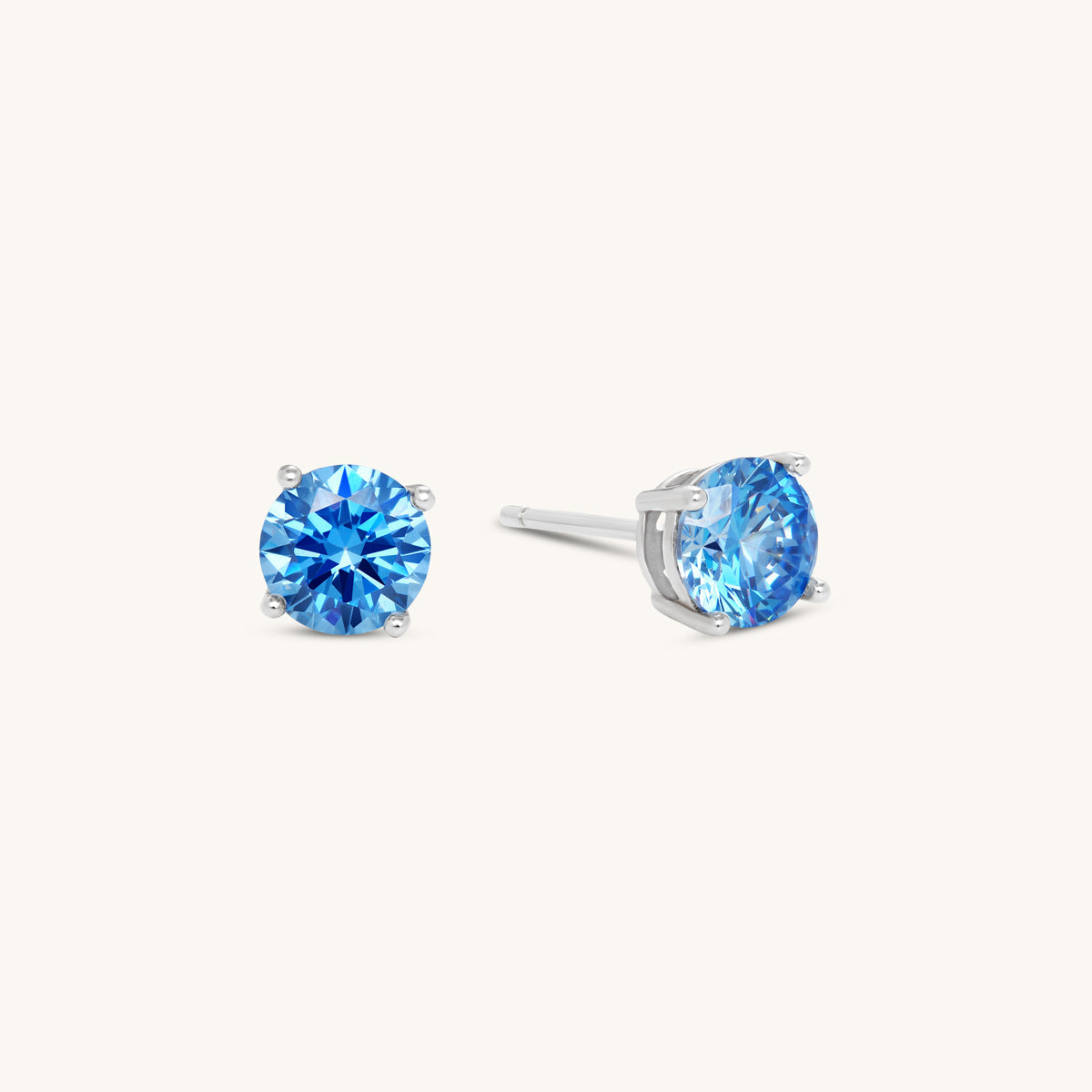Aquamarine Basic Studs