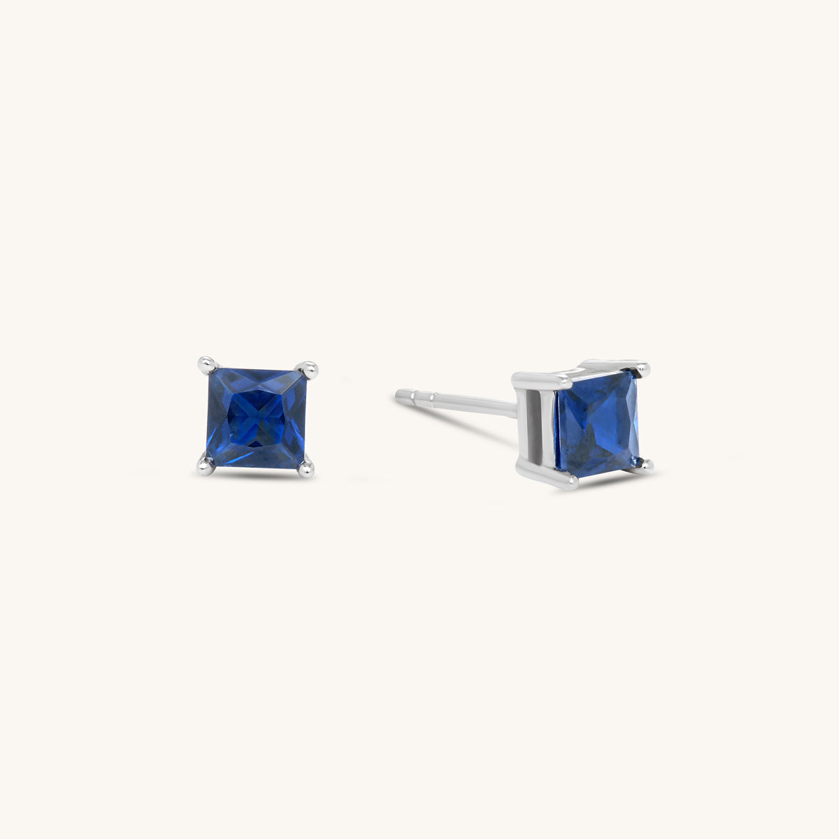 Sapphire Princess Studs