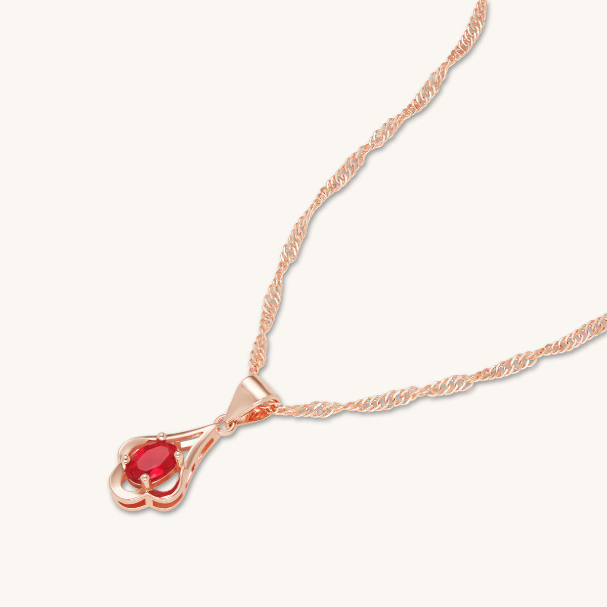 Ruby Elysian Pendant