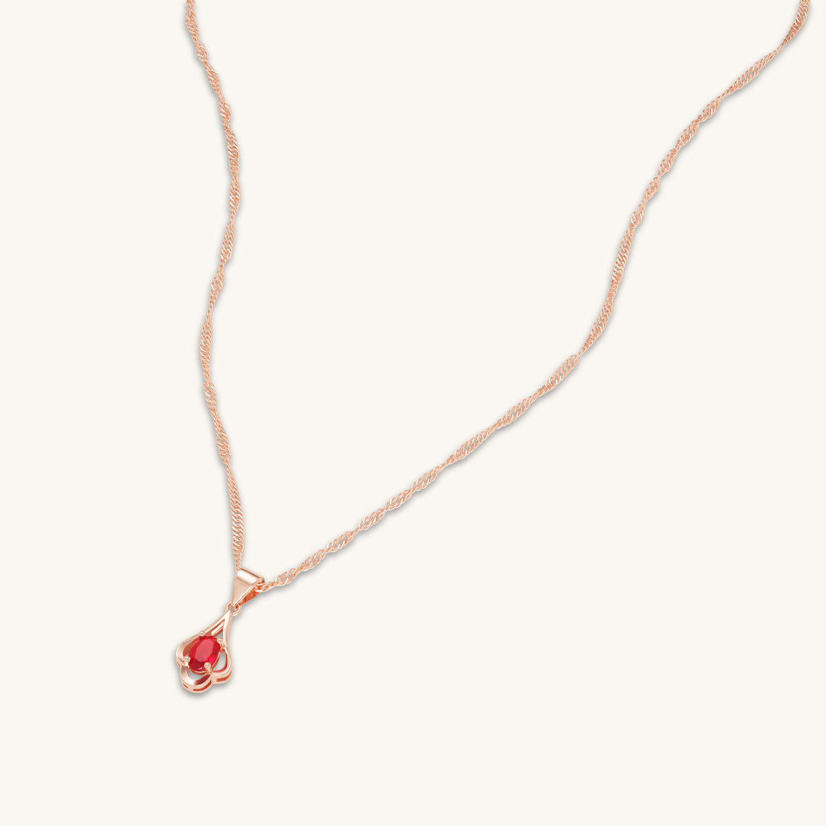 Ruby Elysian Pendant