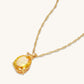 Citrine Aria Pendant