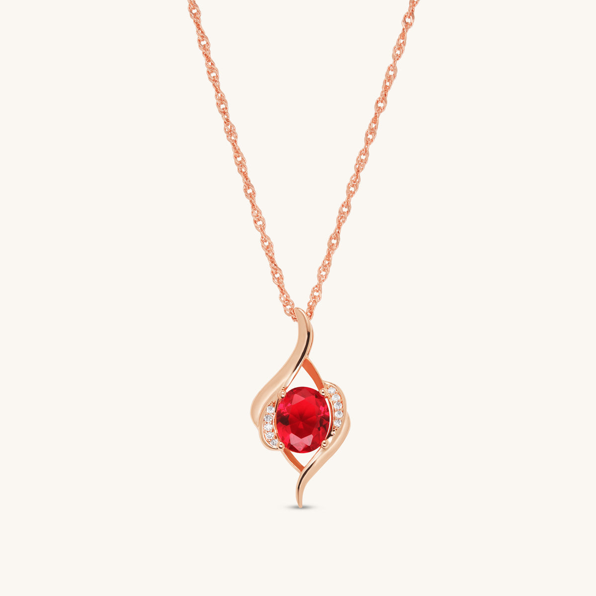 Ruby Solstice Pendant