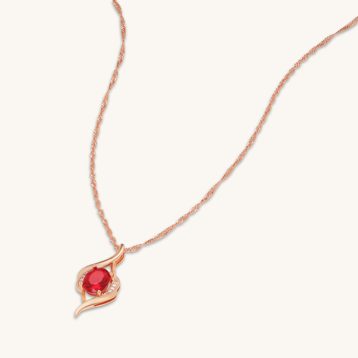 Ruby Solstice Pendant