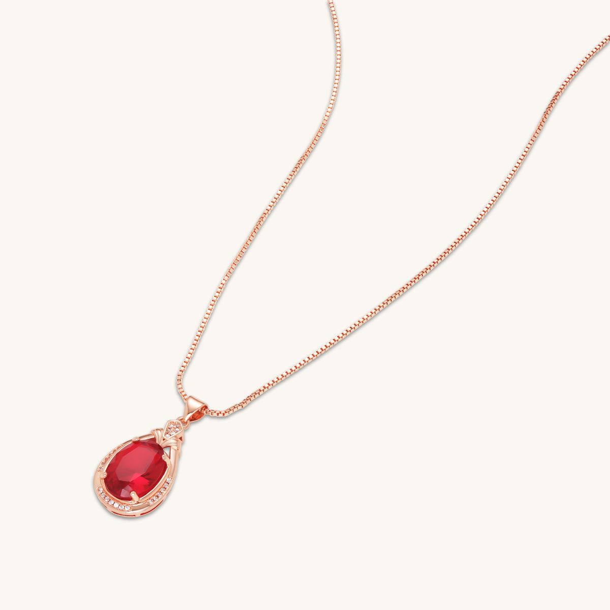 Ruby Sunset Pendant