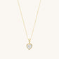 Diamond Valentine Bezel Pendant