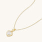 Diamond Valentine Bezel Pendant