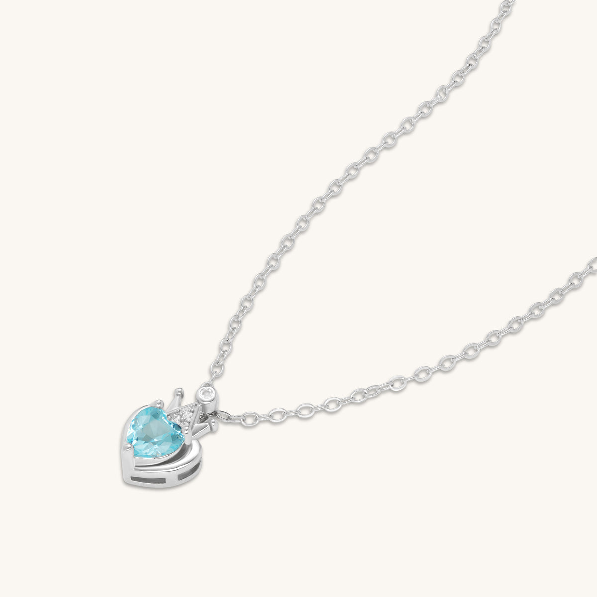 Aquamarine Empress Pendant