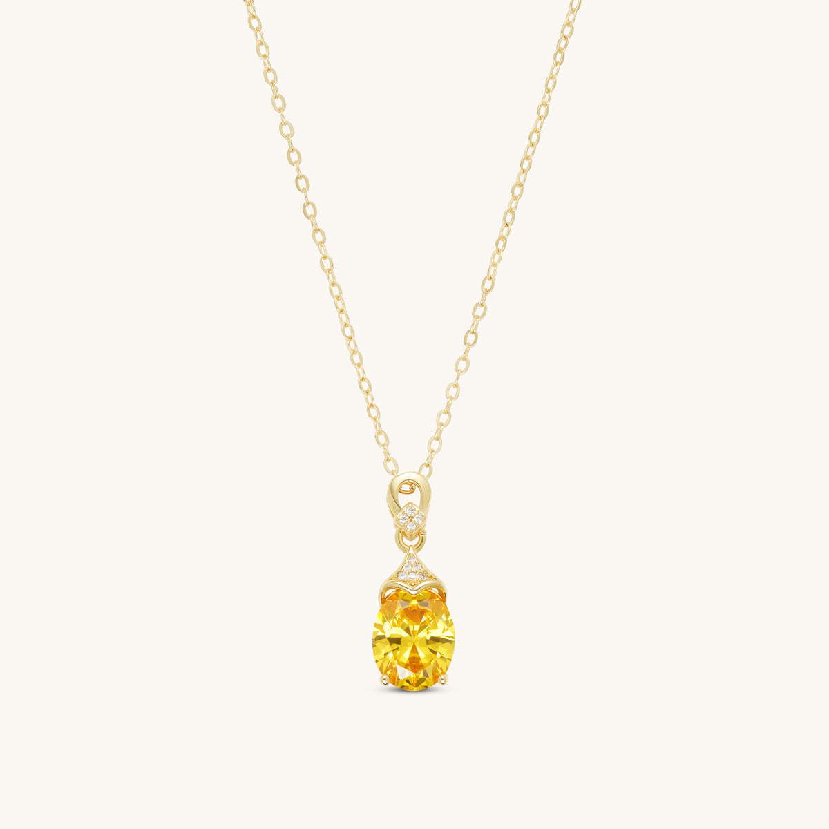 Citrine Elena Pendant