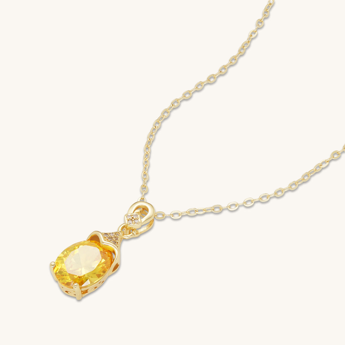 Citrine Elena Pendant