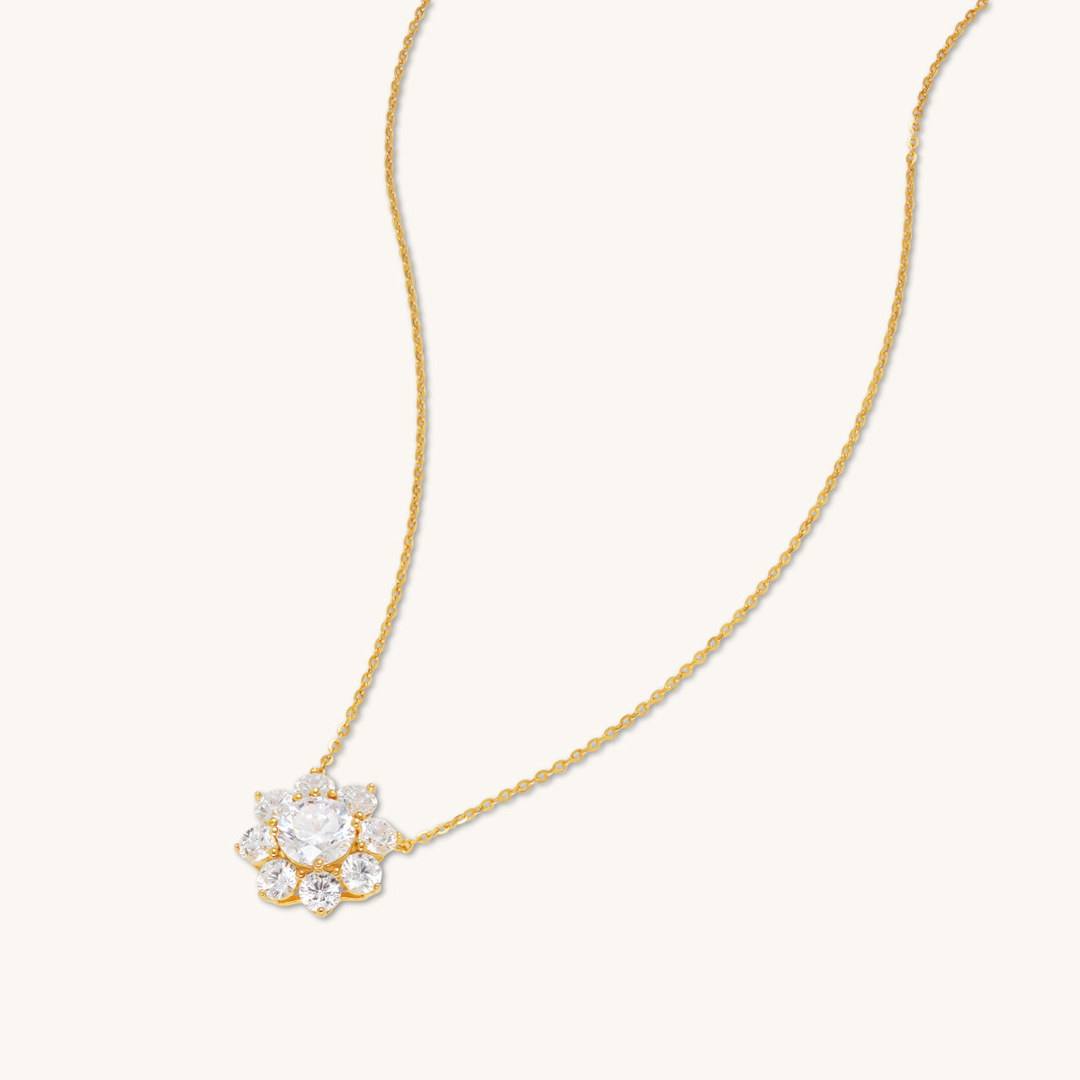 Diamond Snowflake Pendant