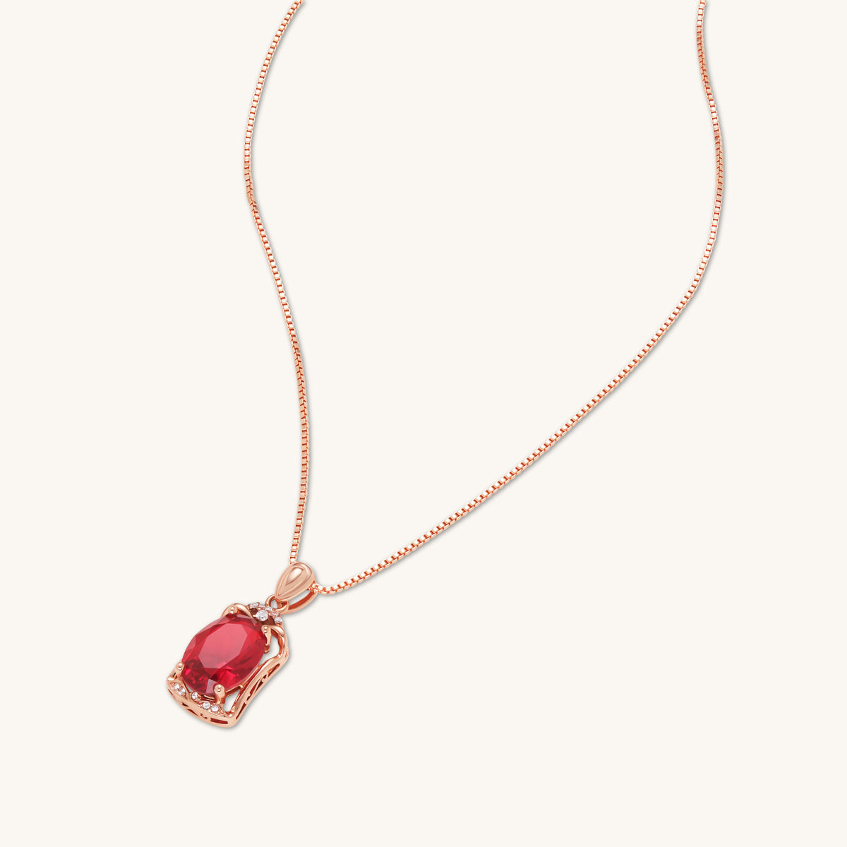 Ruby Doris Pendant
