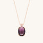 Amethyst Cherub Pendant