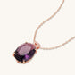 Amethyst Cherub Pendant