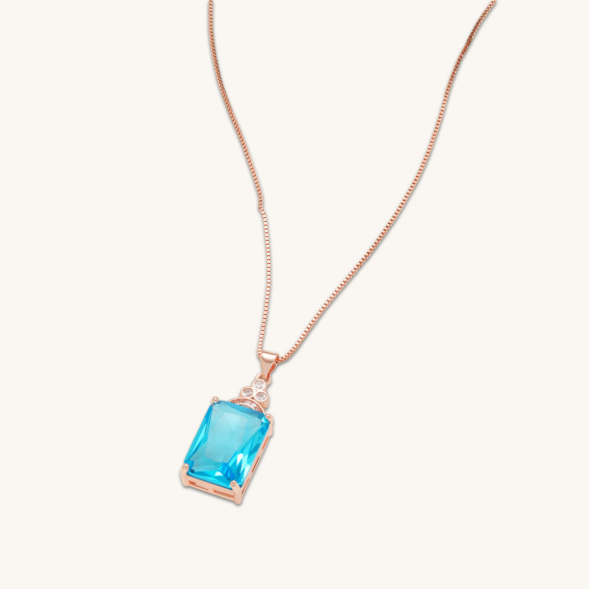 Aquamarine Steer Pendant