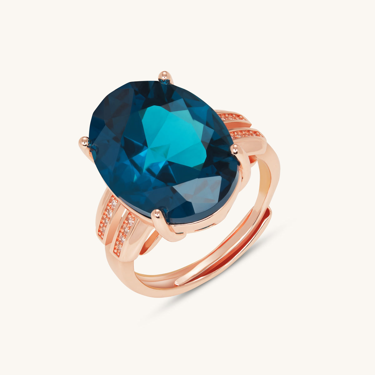 Sapphire Gloria Ring