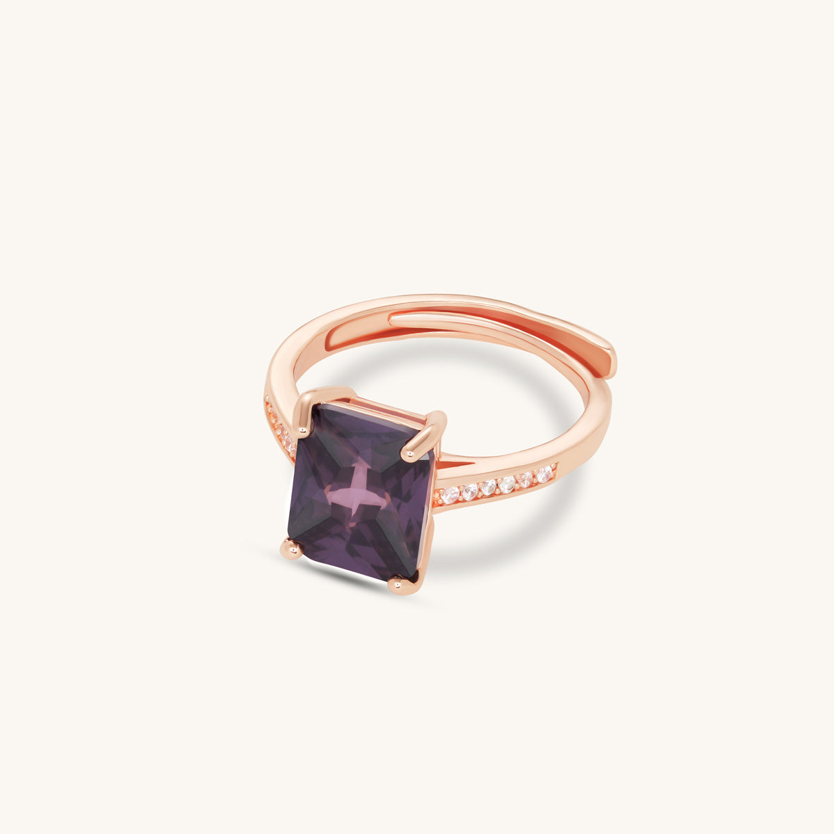 Amethyst Majesty Ring