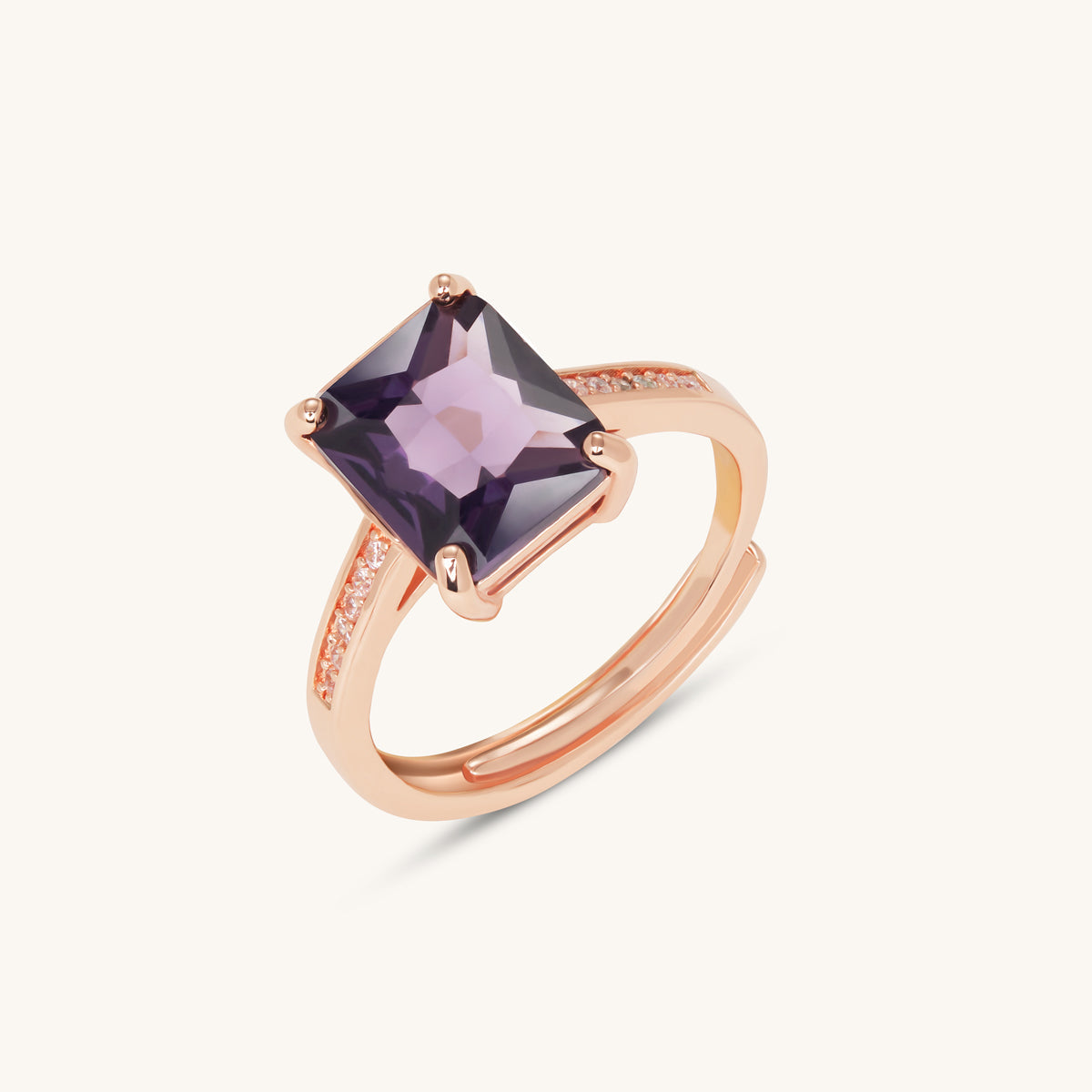 Amethyst Majesty Ring