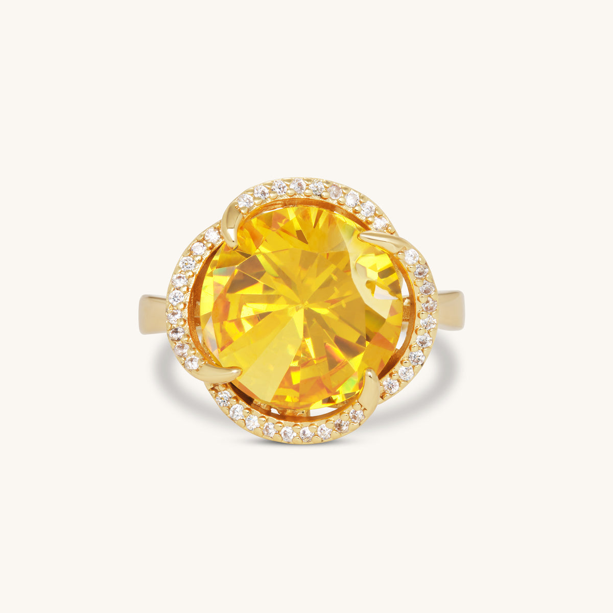 Citrine Sevan Ring