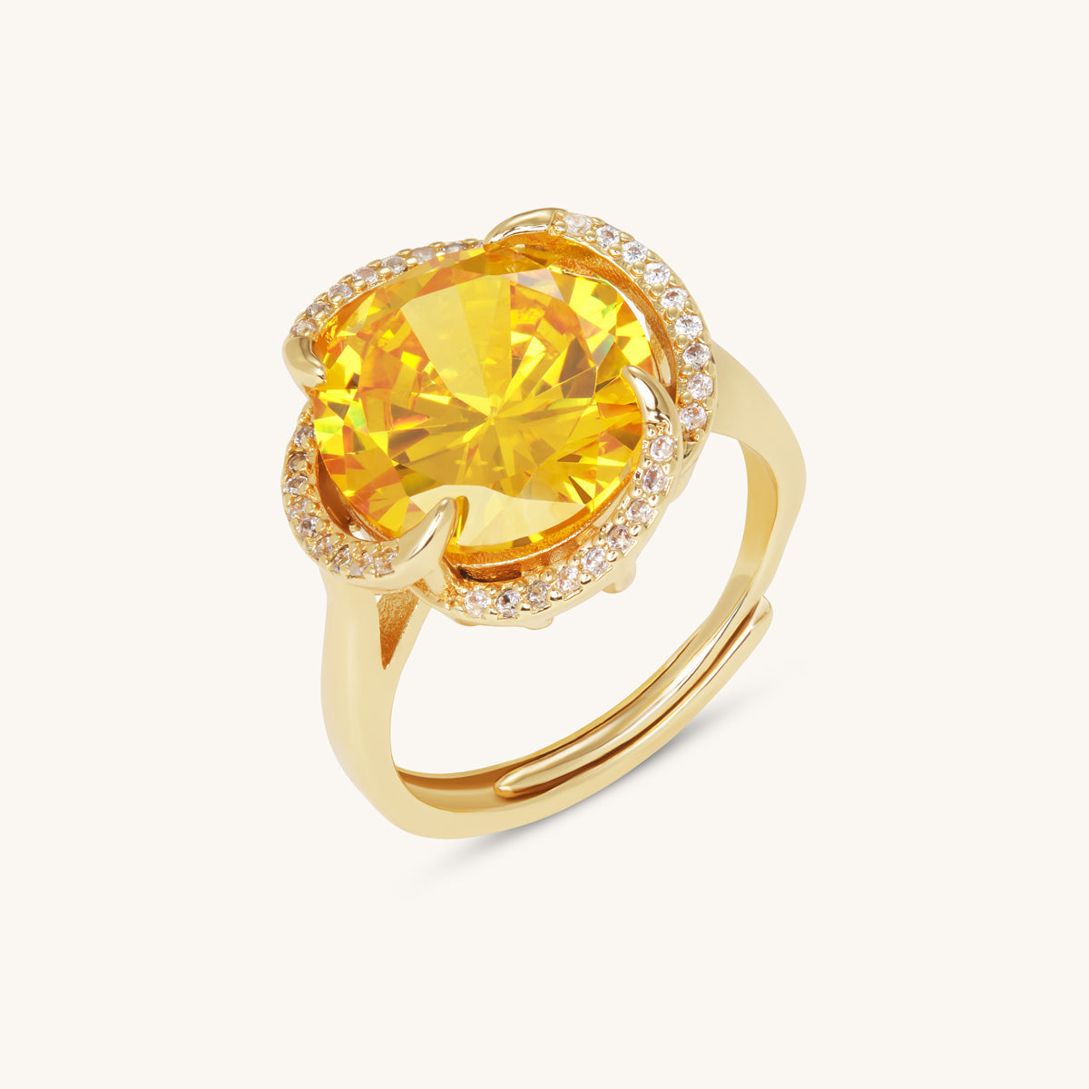 Citrine Sevan Ring