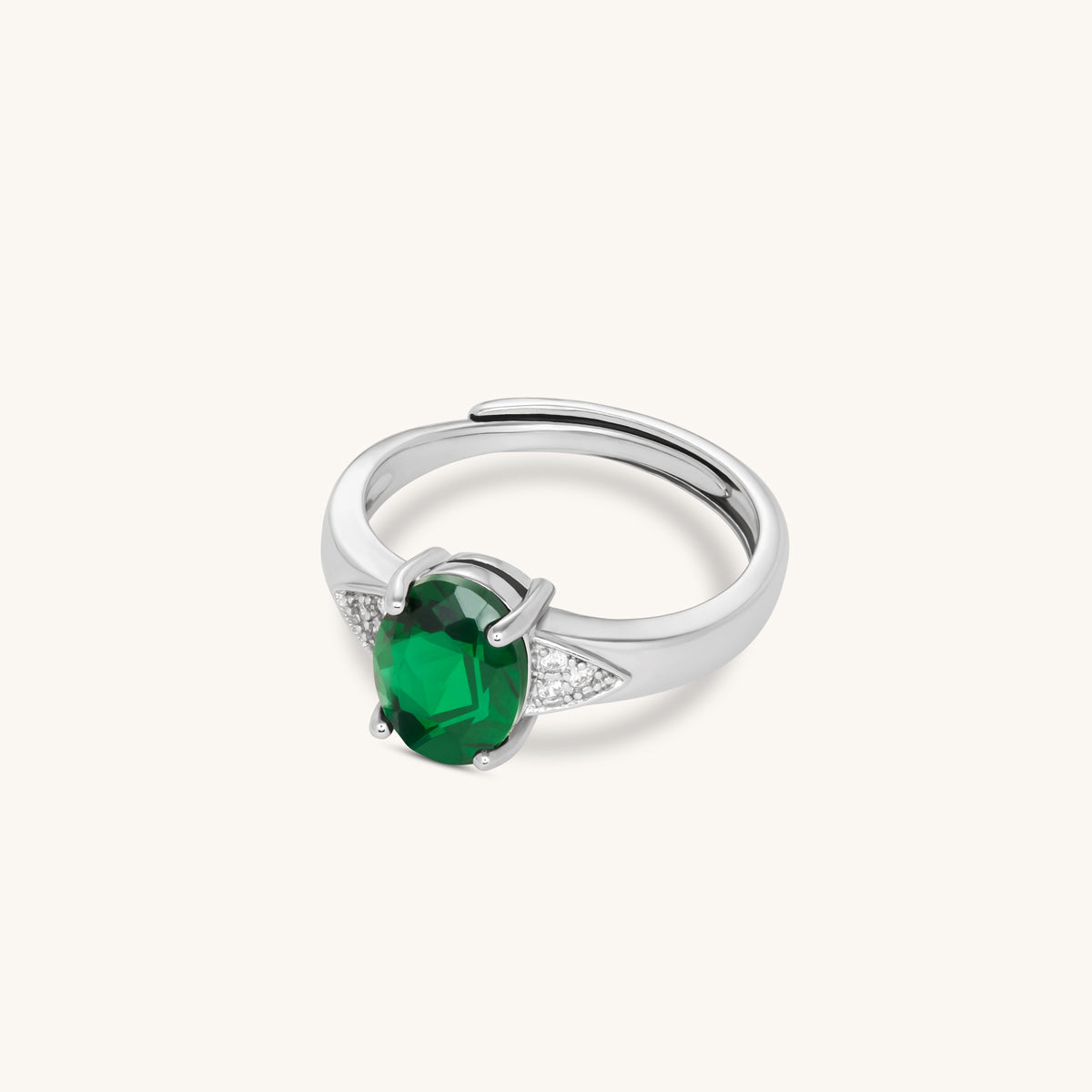 Emerald Harmony Ring