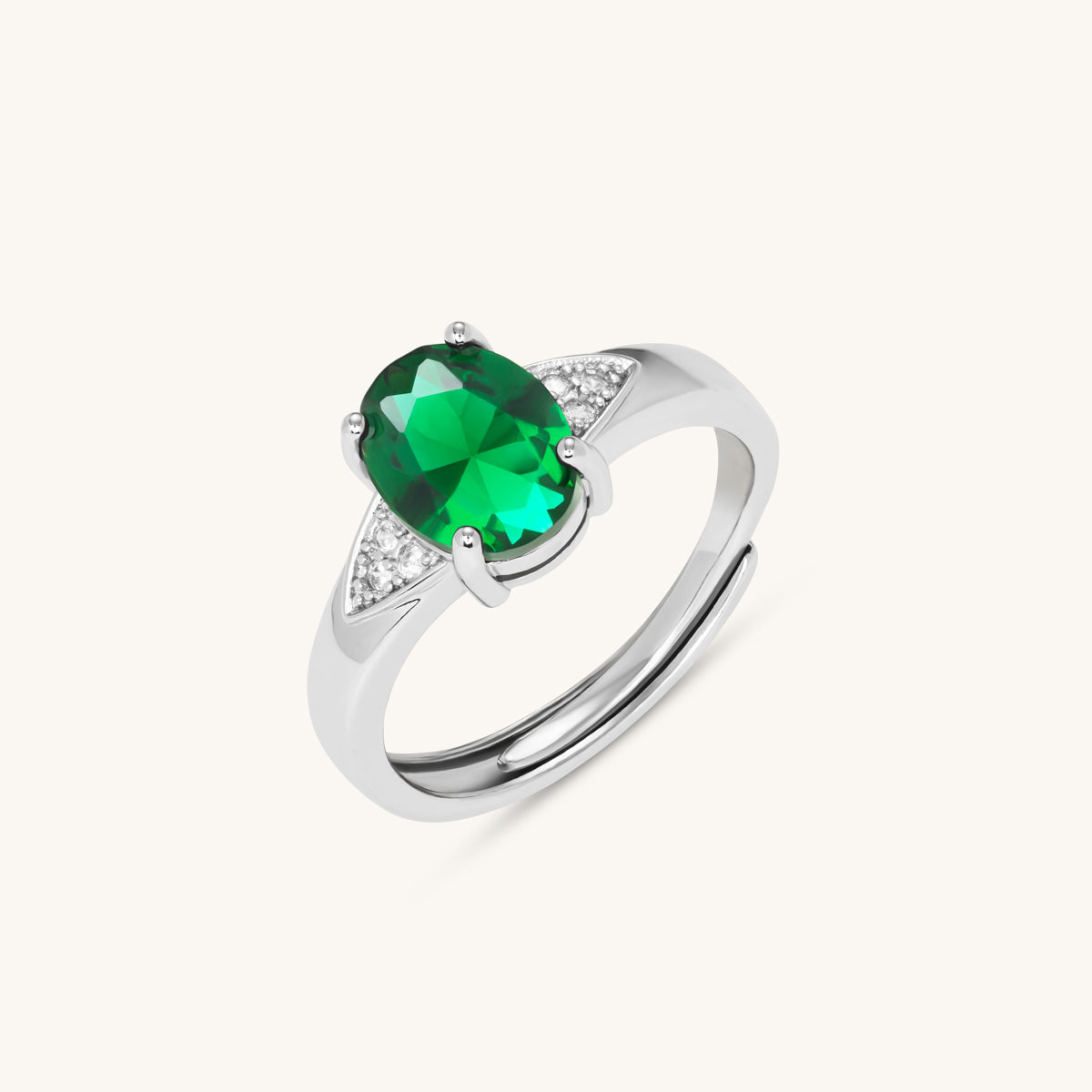 Emerald Harmony Ring