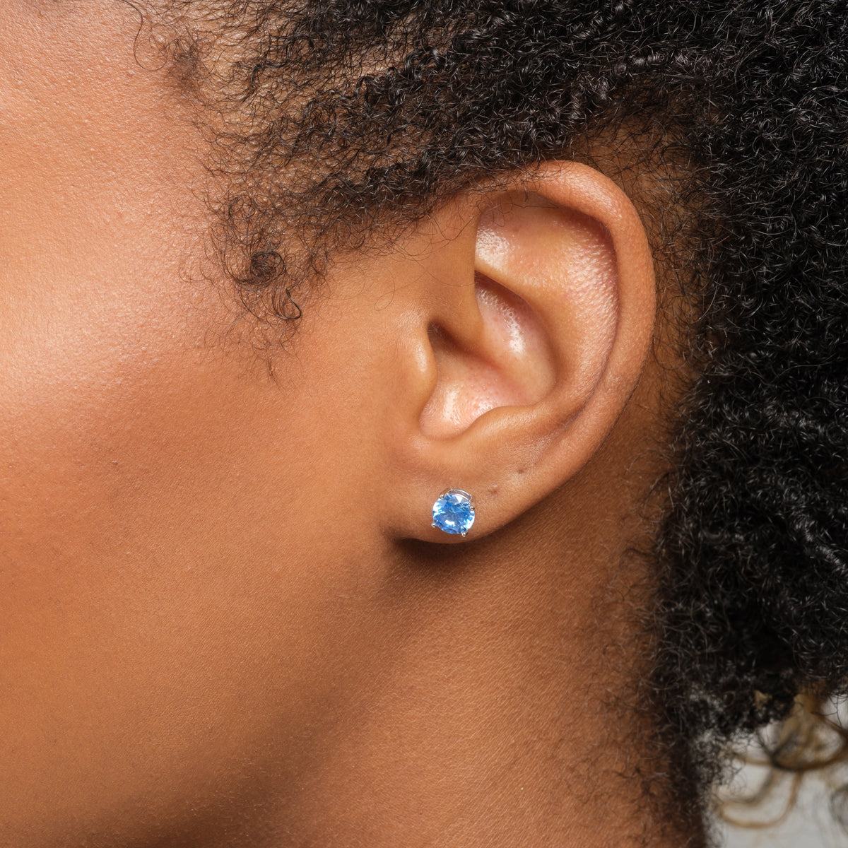 Aquamarine Basic Studs