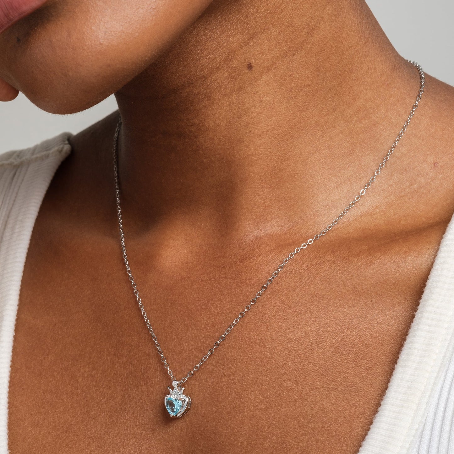 Aquamarine Empress Pendant