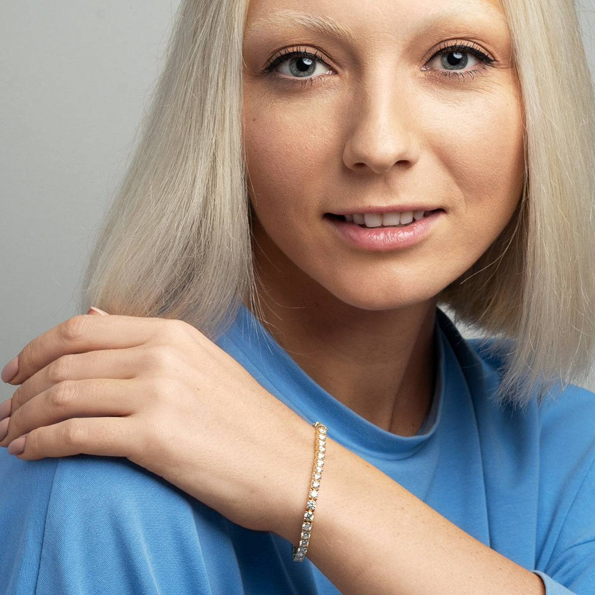 Diamond Bold Tennis Bracelet