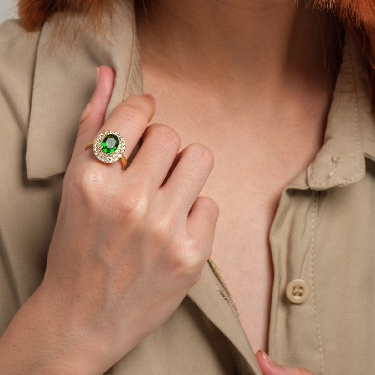 Emerald Heirloom Ring