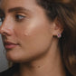 Ruby Drop Studs