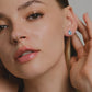 Aquamarine Drop Studs