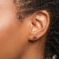 Ruby Heart Studs