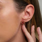 Ruby Blossom Studs