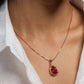 Ruby Sunset Pendant