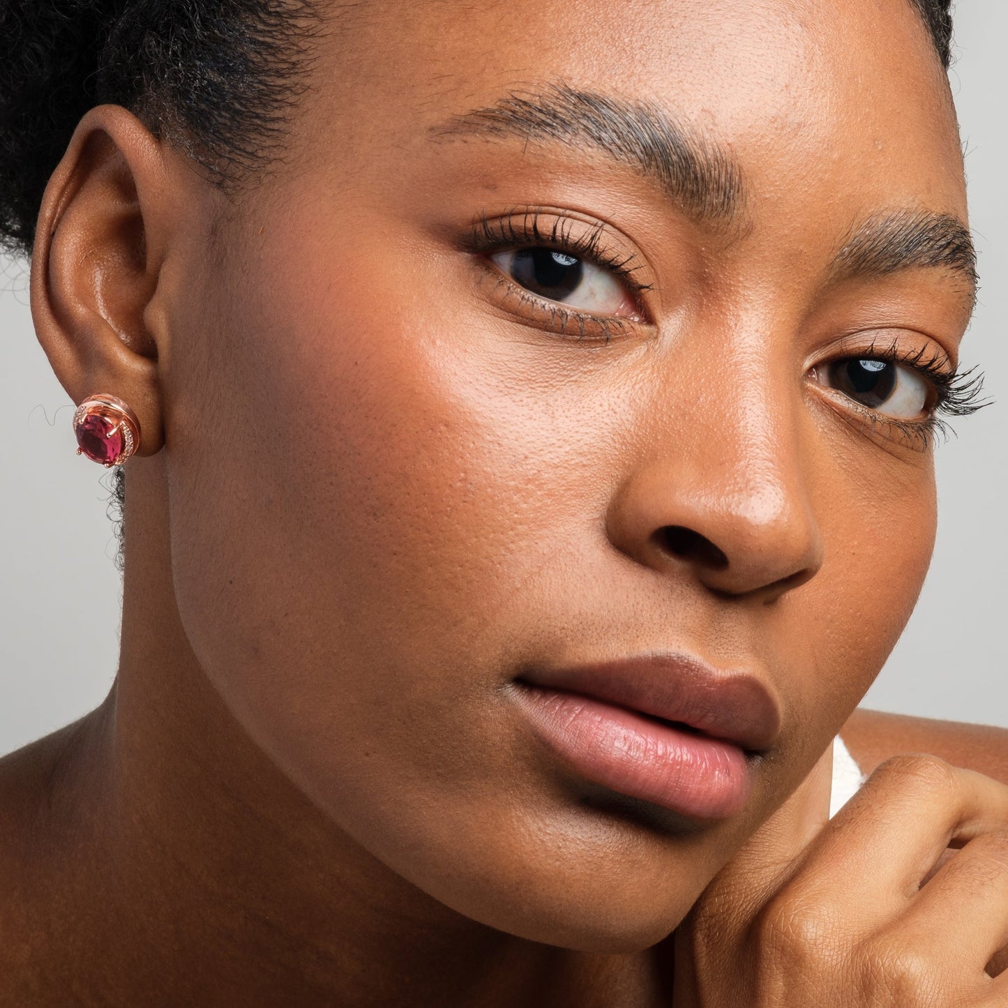 Ruby Bruche Studs