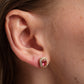 Ruby Dazzle Studs