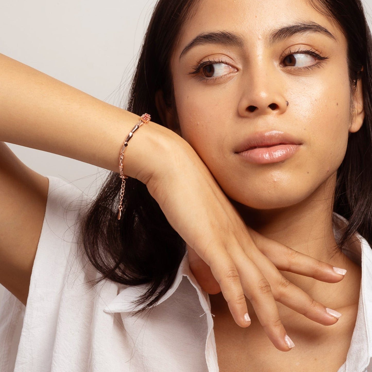 Ruby Luster Bracelet